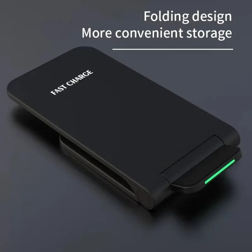 100W Wireless Charger Stand Pad For iPhone 13 12 11 Pro X XS Max XR 8 Samsung S21 S20 Qi Fast Charging Dock Station Phone Holder