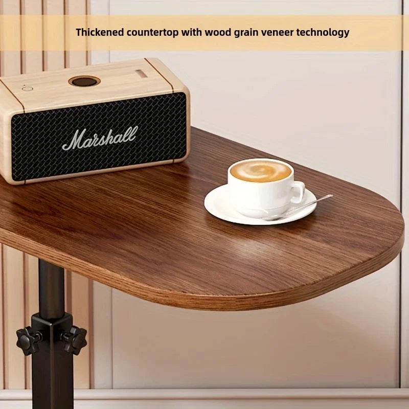 Portable Adjustable Folding Side Table/Laptop Desk, for Home Office, Coffee Table, Bedside Sofa, Office Reception Area, Mother&