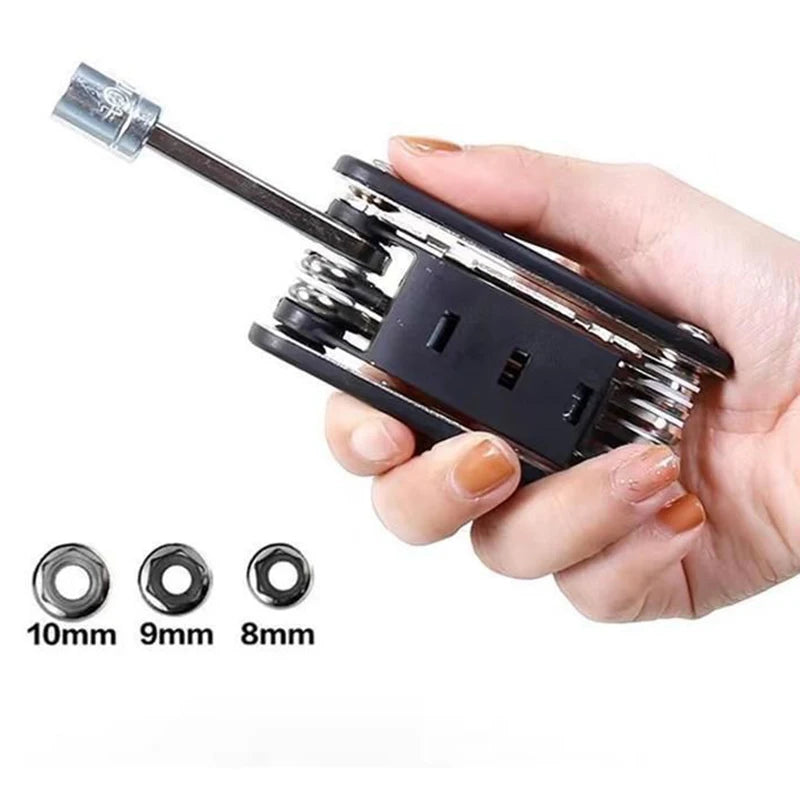 16-in-1 Stainless Steel Socket Wrench Set