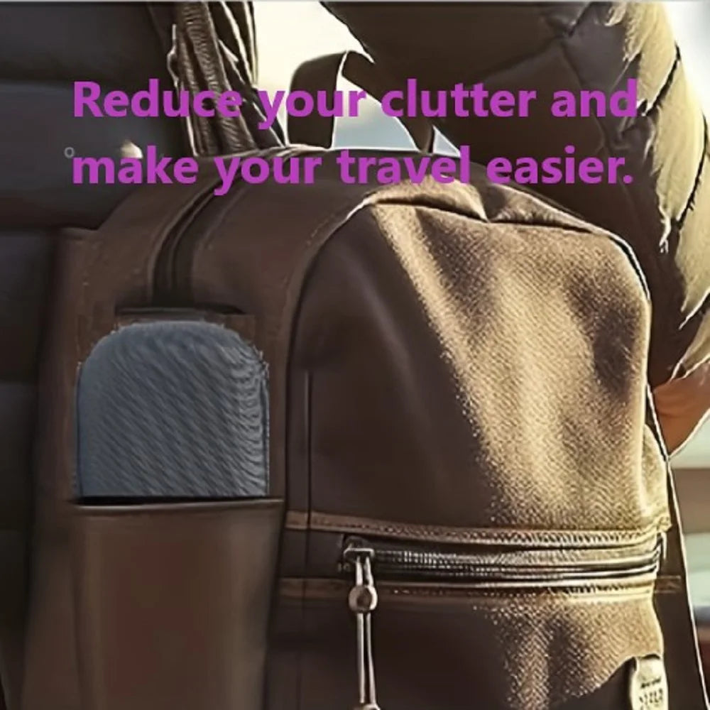 1pc Asthma Inhaler Travel Case ,Portable Nebulizer Case/bag , Includes Inhaler Holder Case Only, Black