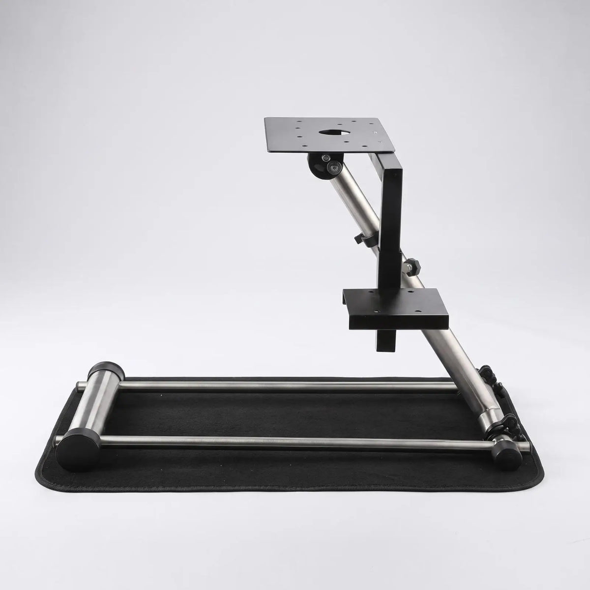 Steering Wheel Stand with Pedal Plate Compatible for Game Rooms
