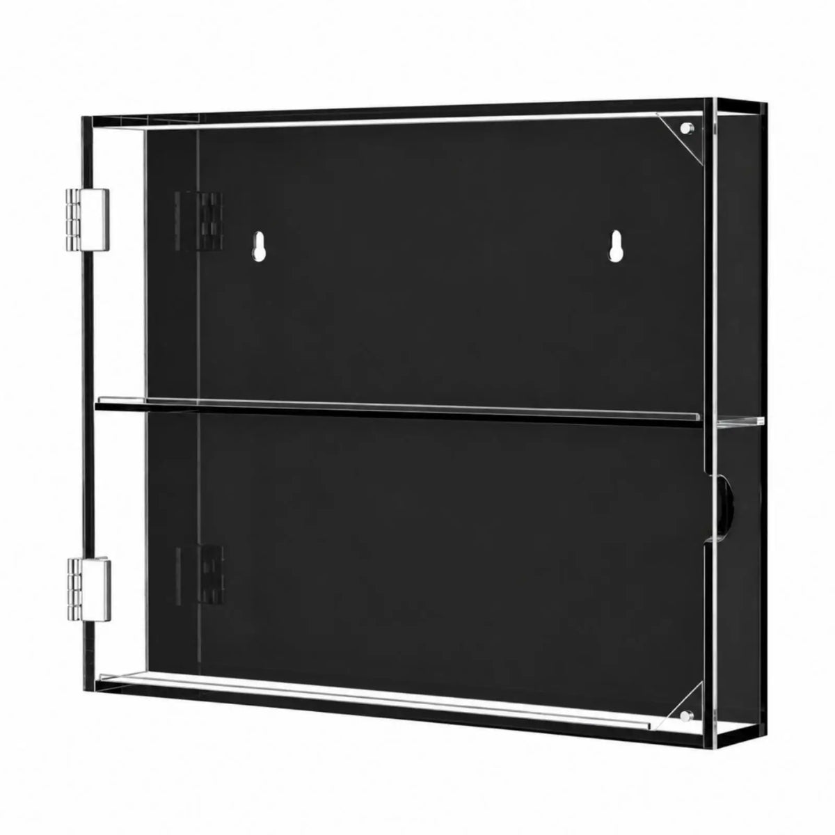 Acrylic Wall Card Display Case with Door for Baseball Basketball Sports Cards Collection Showcase Holder