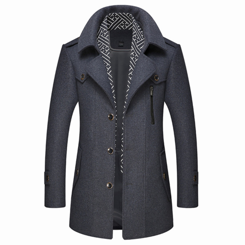 Winter Scarf Detachable Scarf Jackets Men&