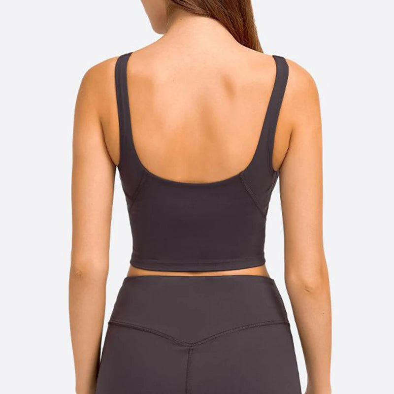 Sports yoga bra, U-shaped back, high-quality sports, fitness running, breathable quick drying women&