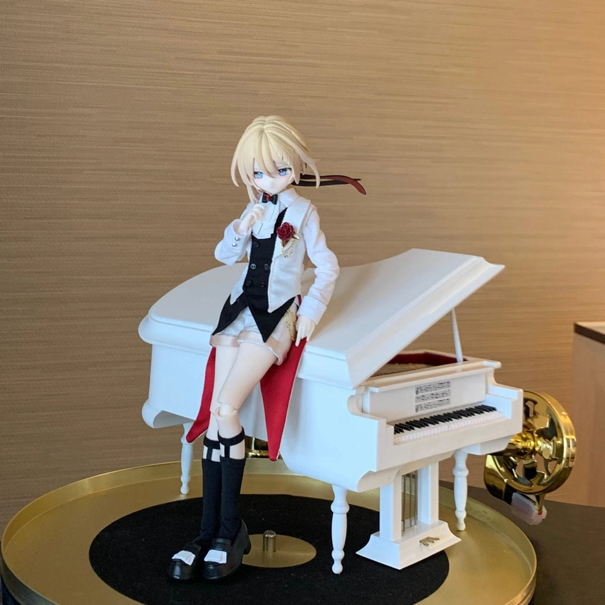 Genuine Good Night Ojosama Series Rose Butler Special 1/6 Action Figure Bjd Hang Card Doll Model Desktop Decoration Collect Gift