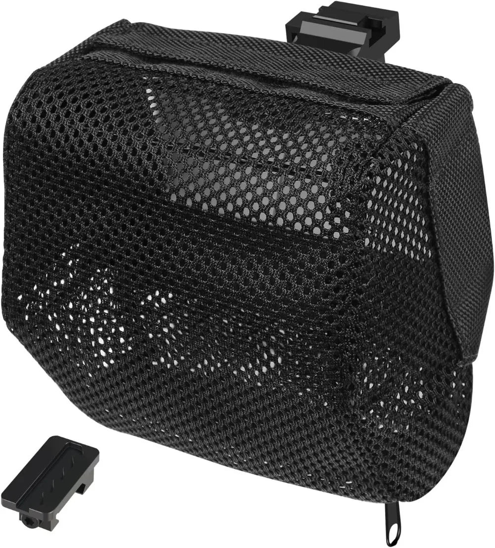 Quick Release Shell Catcher with Detachable Picatinny Heat Resistant Thickened Brass Catcher Nylon Mesh for Rifle