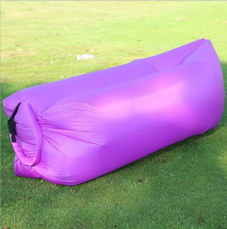 OTAUTAU Ultra Light Pillow Style Lazy Sofa Inflatable Sofa Portable Foldable Sleeping Bag Bed SF284