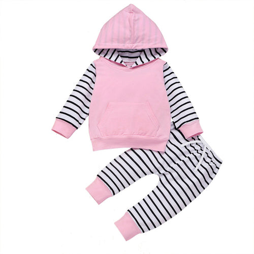 0 24M Newborn Baby Boy Girl Winter Clothes Set