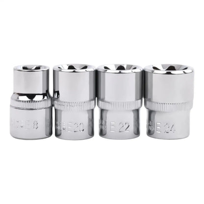 Socket Set Portable Heavy-Duty Multifunctional Portable Hand Tool Mechanic Socket Set For Garage Workshop Household Indoor