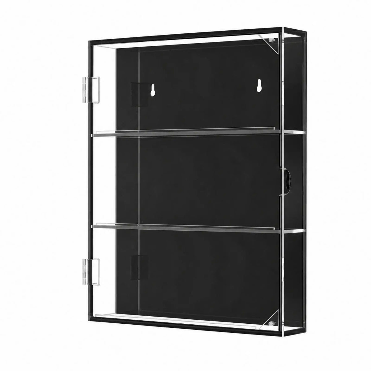 Acrylic Wall Card Display Case with Door for Baseball Basketball Sports Cards Collection Showcase Holder