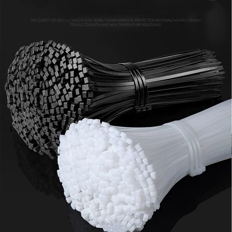 Nylon Cable Ties – Self-Locking Zip Ties