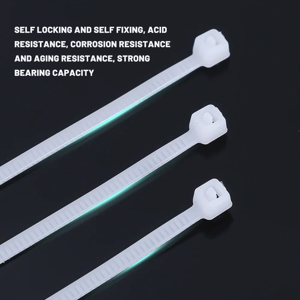 Nylon Cable Ties – Self-Locking Zip Ties
