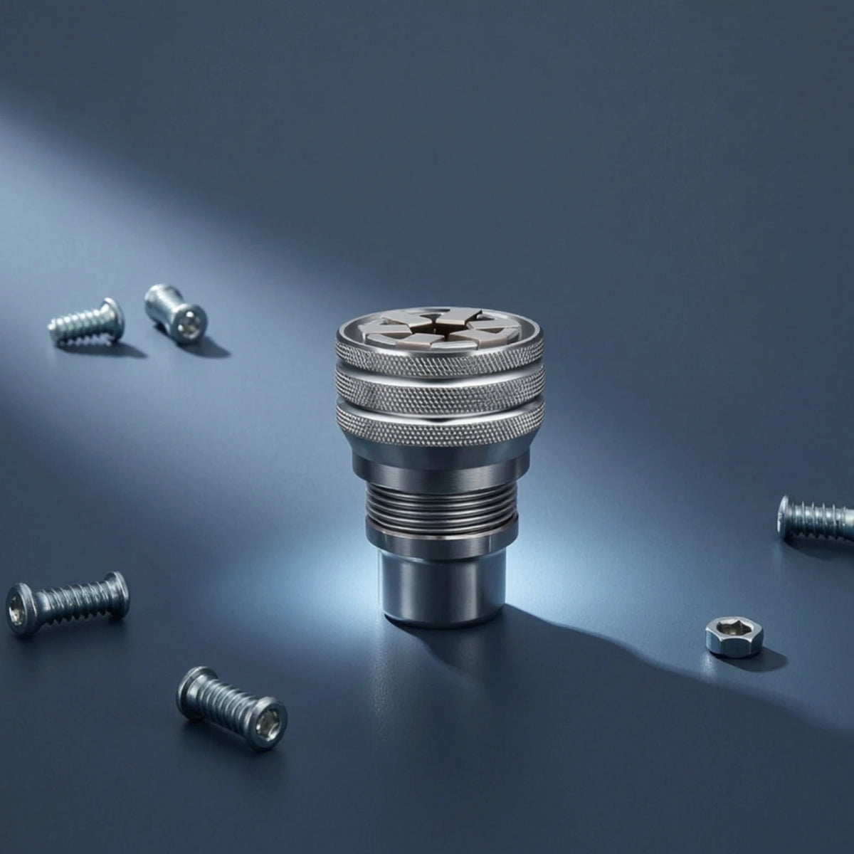 Adjustable Socket Wrench Adapter Universal Socket Adapter with Extension Shank Tool Knurled Self-Adjusting for Mechanics