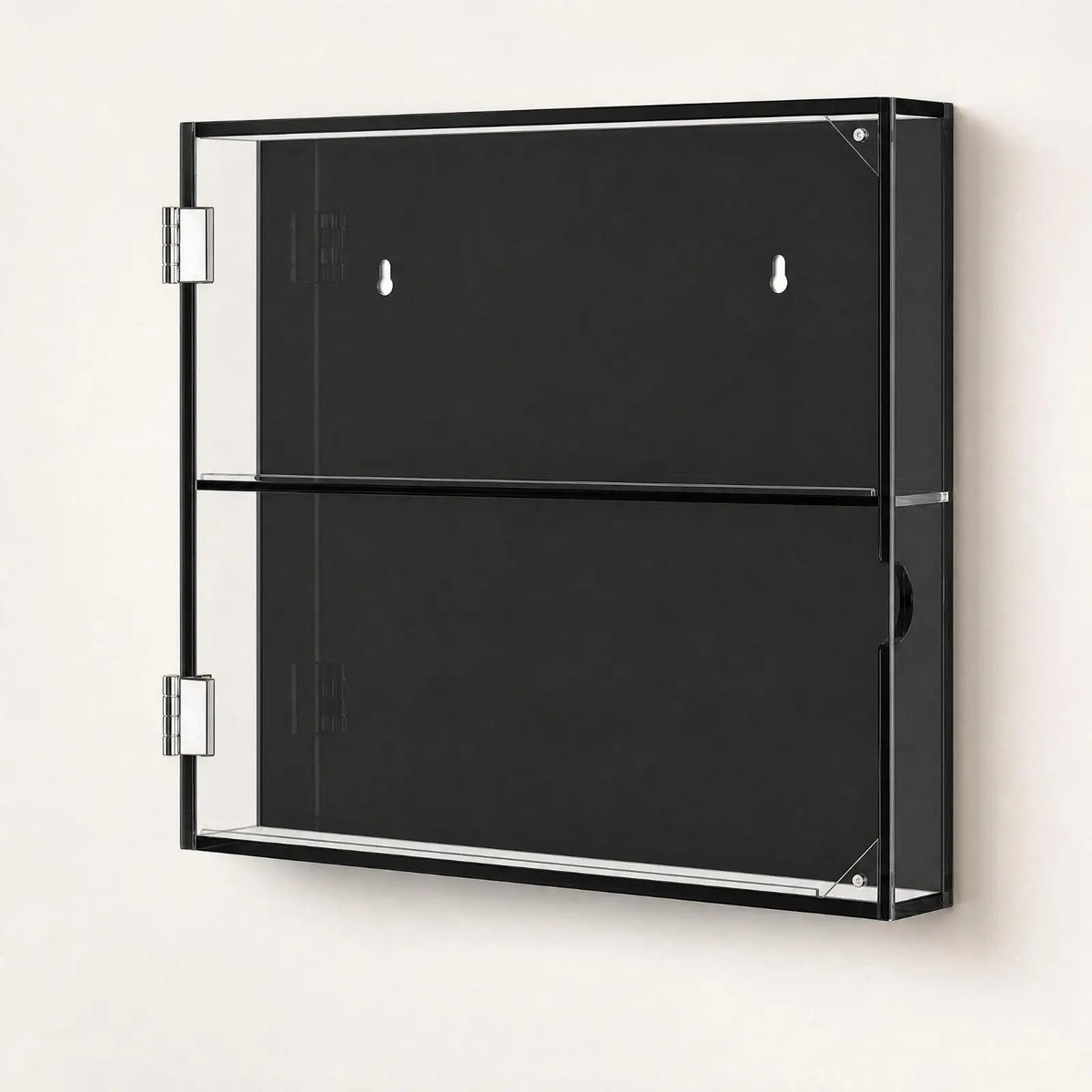 Acrylic Wall Card Display Case with Door for Baseball Basketball Sports Cards Collection Showcase Holder