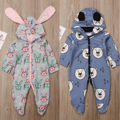 Cute Newborn Autumn Winter Clothes Baby Boy