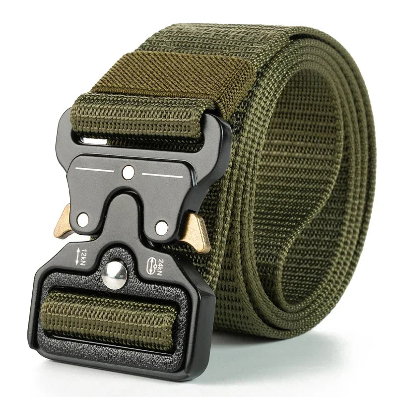 Men Belt Army Outdoor Hunting Tactical Multi Function Combat Survival High Quality Marine Corps Canvas For Nylon Male Luxury