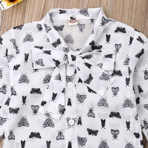 2PCS Toddler Kids Baby Girl Winter Clothes Sets