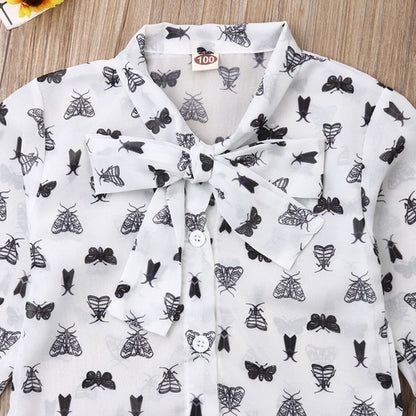 2PCS Toddler Kids Baby Girl Winter Clothes Sets