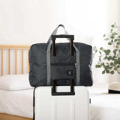 Homefish Folding Travel Storage Bag Large Capacity Luggage Handbag for Travel Moving