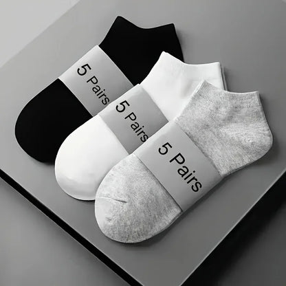 Comfort-Fit Unisex Ankle Socks - Breathable Lightweight Sports Socks for Men Women, Daily Wear & Outdoor Activities