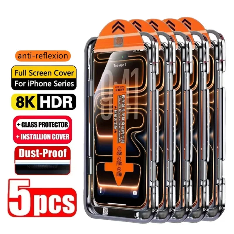 iPhone Tempered Glass Screen Protector