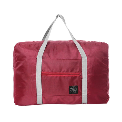 Foldable Large Capacity Travel Duffel Bag Portable Carry On Boarding Luggage Clothes Storage Handbag for Travel Moving Picnic