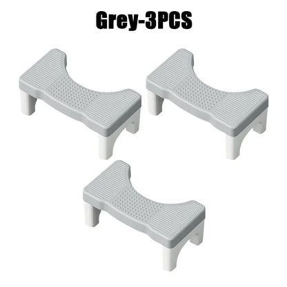 New Bathroom Squatty Potty Toilet Stool for Children Pregnant Woman Seat Elderly Toilet Foot Stand Stool Bathroom Accessories