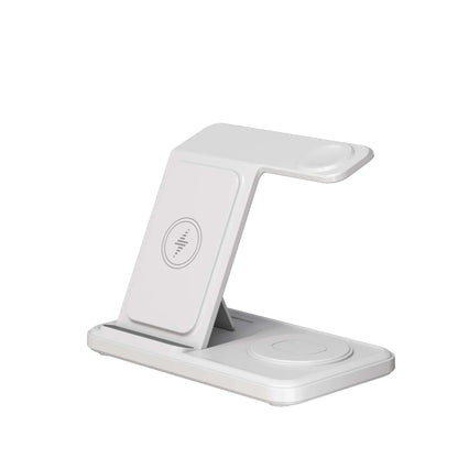 Desktop 3-in-1 Wireless Charger Station For Samsung S25 S24 S23 S22 Galaxy Watch 8 7 6 5 4 3 Buds3 Pro/Buds Pro2 Fast Charging