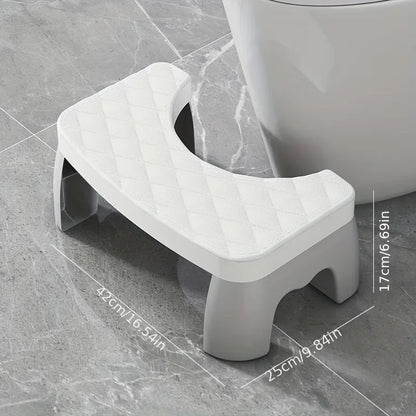 1 thick anti slip stool pad, footstool, household bathroom, adult squatting toilet, toilet footstool waterproof squatting toilet