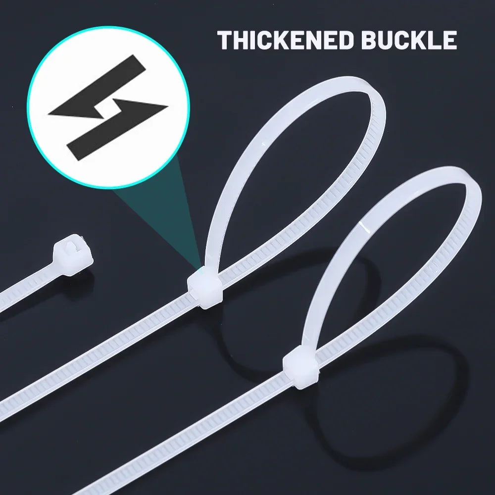 Nylon Cable Ties – Self-Locking Zip Ties