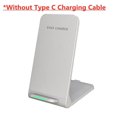 100W Wireless Charger Stand Pad For iPhone 13 12 11 Pro X XS Max XR 8 Samsung S21 S20 Qi Fast Charging Dock Station Phone Holder