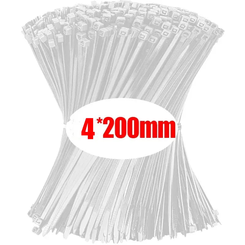 Nylon Cable Ties – Self-Locking Zip Ties