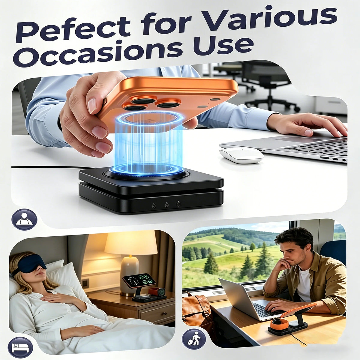 TIMESS Fast Magnetic 3 in 1 Wireless Charger For iPhone 17 16 15 PRO MAX For Apple Watch iWatch For Airpods Pro Charging Stand