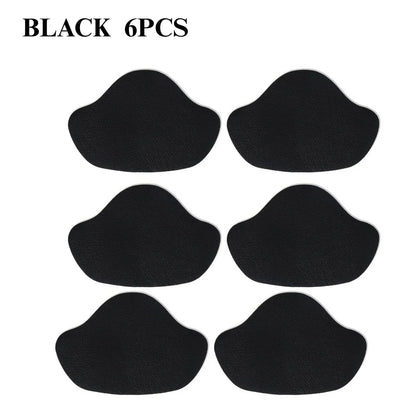 6 Pcs Sneaker Heel Repair Patches Wear-Resistant Shoe Heel Protector Stickers Fix Worn Holes for Sneakers, Leather Shoes