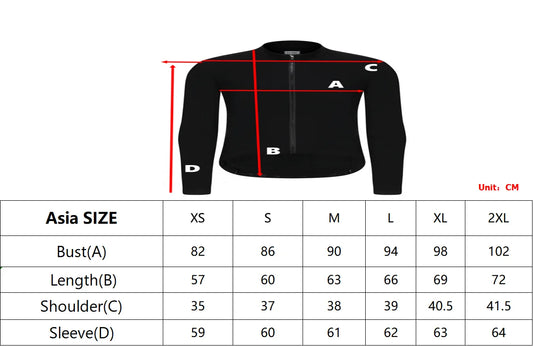 Men's Thermal Fleece Cycling Jersey