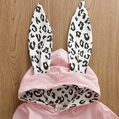 Toddler Baby Girl Winter Clothes Sets 3D Ears Long