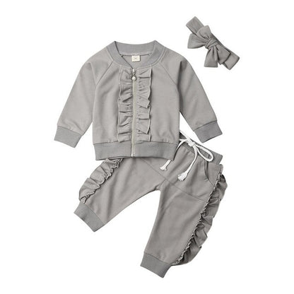 Toddler Baby Girl Winter Clothes Sets 3pcs 1 6Y