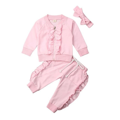 Toddler Baby Girl Winter Clothes Sets 3pcs 1 6Y