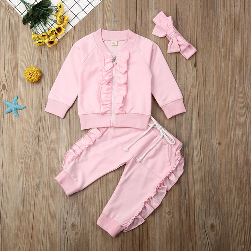Toddler Baby Girl Winter Clothes Sets 3pcs 1 6Y