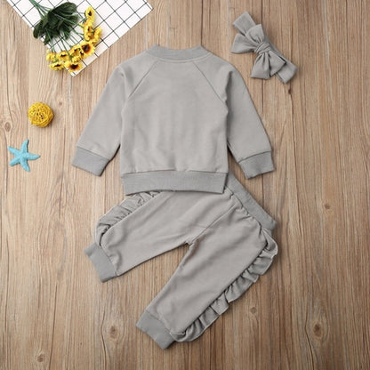 Toddler Baby Girl Winter Clothes Sets 3pcs 1 6Y