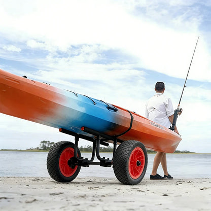 Heavy Duty Kayak Cart Dolly Canoe Trolley Wheels for Kayak SUP Paddleboard Surfboard Transport