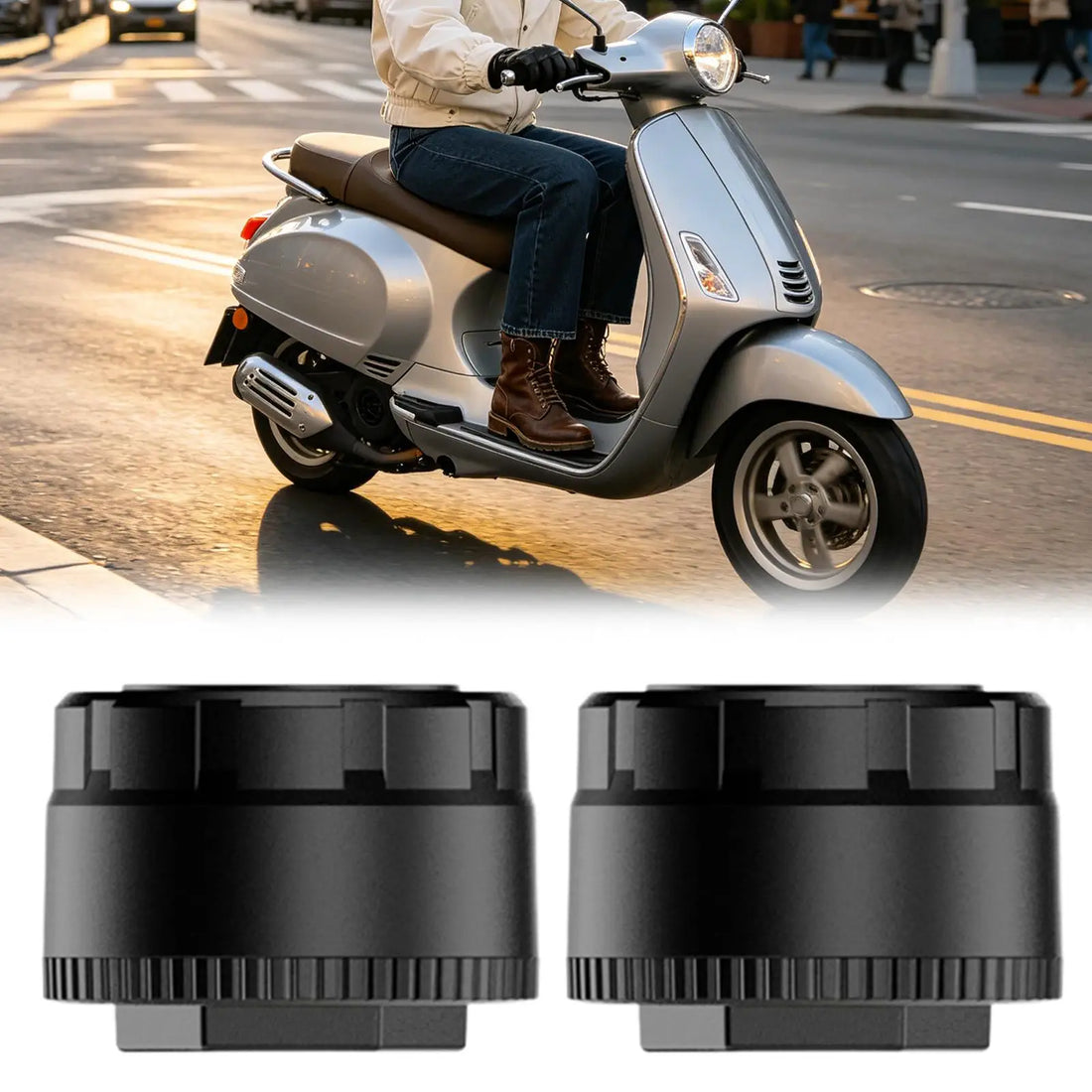 Tire Pressure Gauge Cordless Wheel Sensor Monitor System Motorbike Tire Pressure Sensor For Home Garage Workshop Offroad
