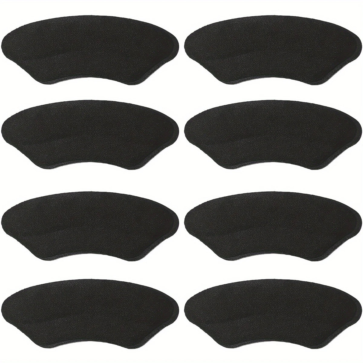 8-Pack Heel Pads for Too Big Shoes Self-Adhesive Heel Protectors Heel Inserts Improve Shoe Fit And Comfort Prevent Heel Slippage