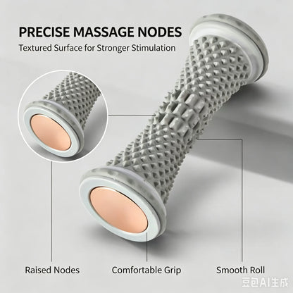 Plastic Manual Foot Roller Massage Ball Plantar Fascia Massager Yoga Foot Roller Relieve Foot Soreness Muscle Relax Tool