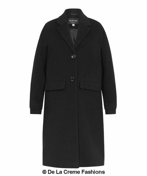 (PRE-ORDER) Womens Wool Blend Winter Warm Knee Length Coat