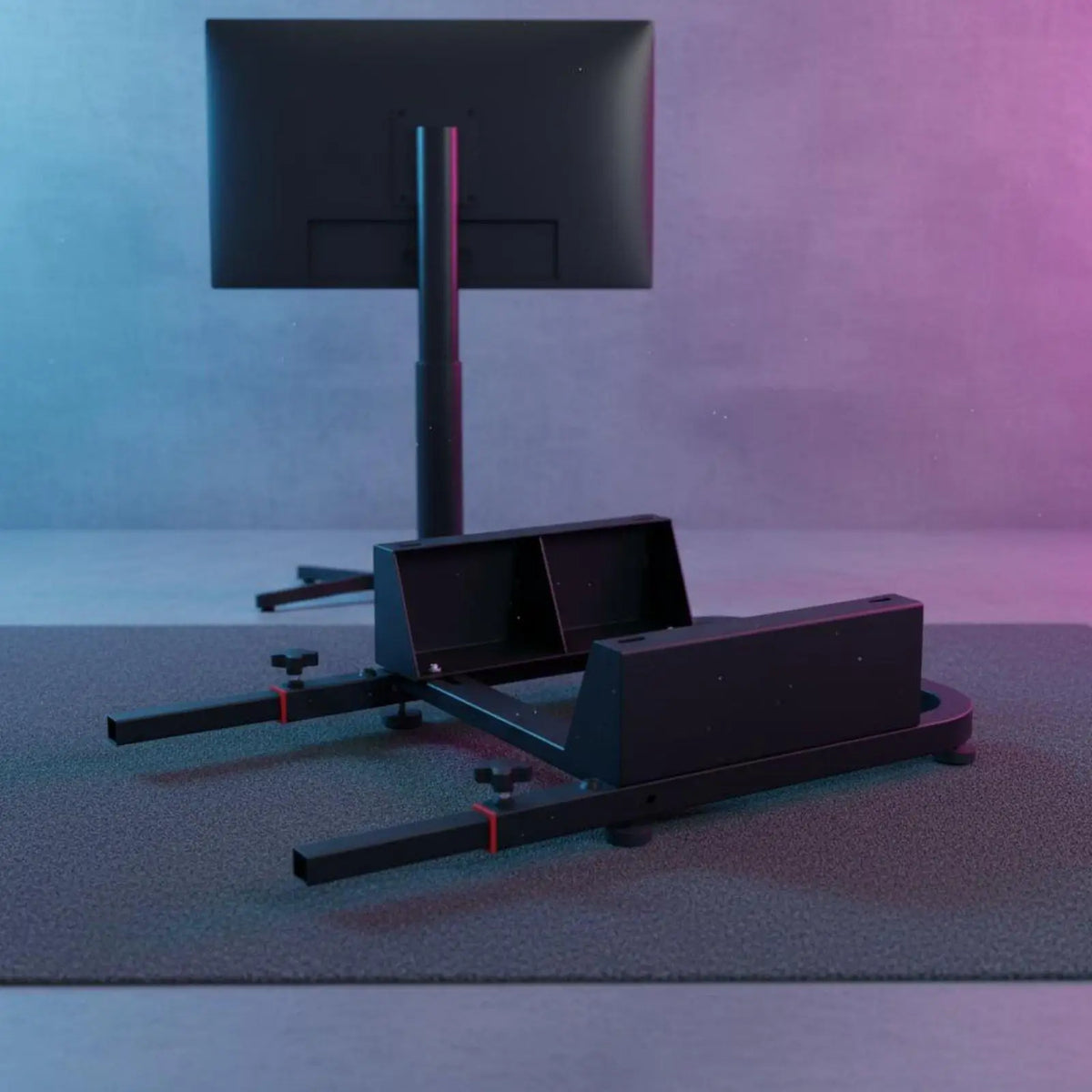 Simulator Wheel Stand Stable Sim Cockpit Frame Crossbar Design