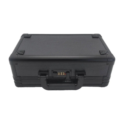 Lockable Card Container Portable Handle Slab Storage Container Aluminum Frame