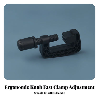 Steering Wheel Desk Clamp Hand Knob Racing Wheel Mount Clamp Threaded Screw PETG Plastic