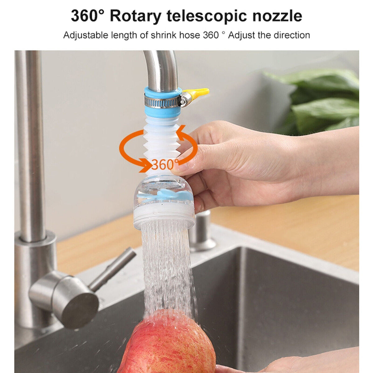 360° Kitchen Tap Extender
