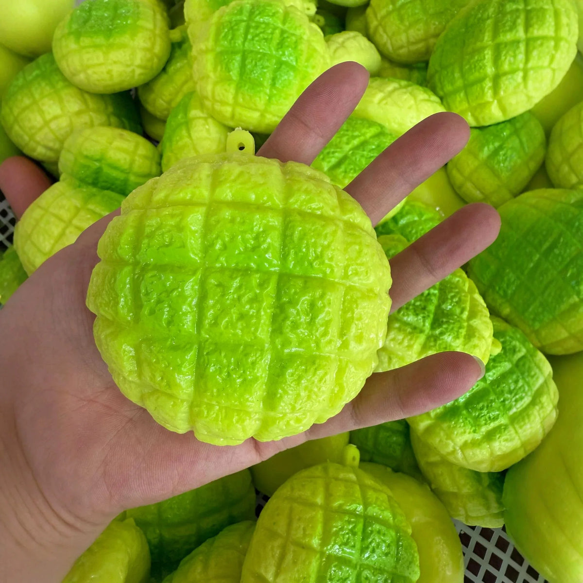 Pink Pineapple Bun Stress Ball Toast Squishy Toy Moldable Slow Rebound Squeeze Ball ASMR Sensory Anti Stress Fidget Squeeze Toys